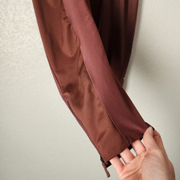 BROOKS lightweight Shakeout‎ Running Pants travel wear in two tone brown size S - Picture 8 of 8